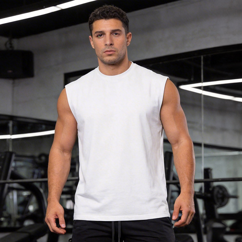 Running Gear Vest - Blank Running Tank Tops Mens Mesh