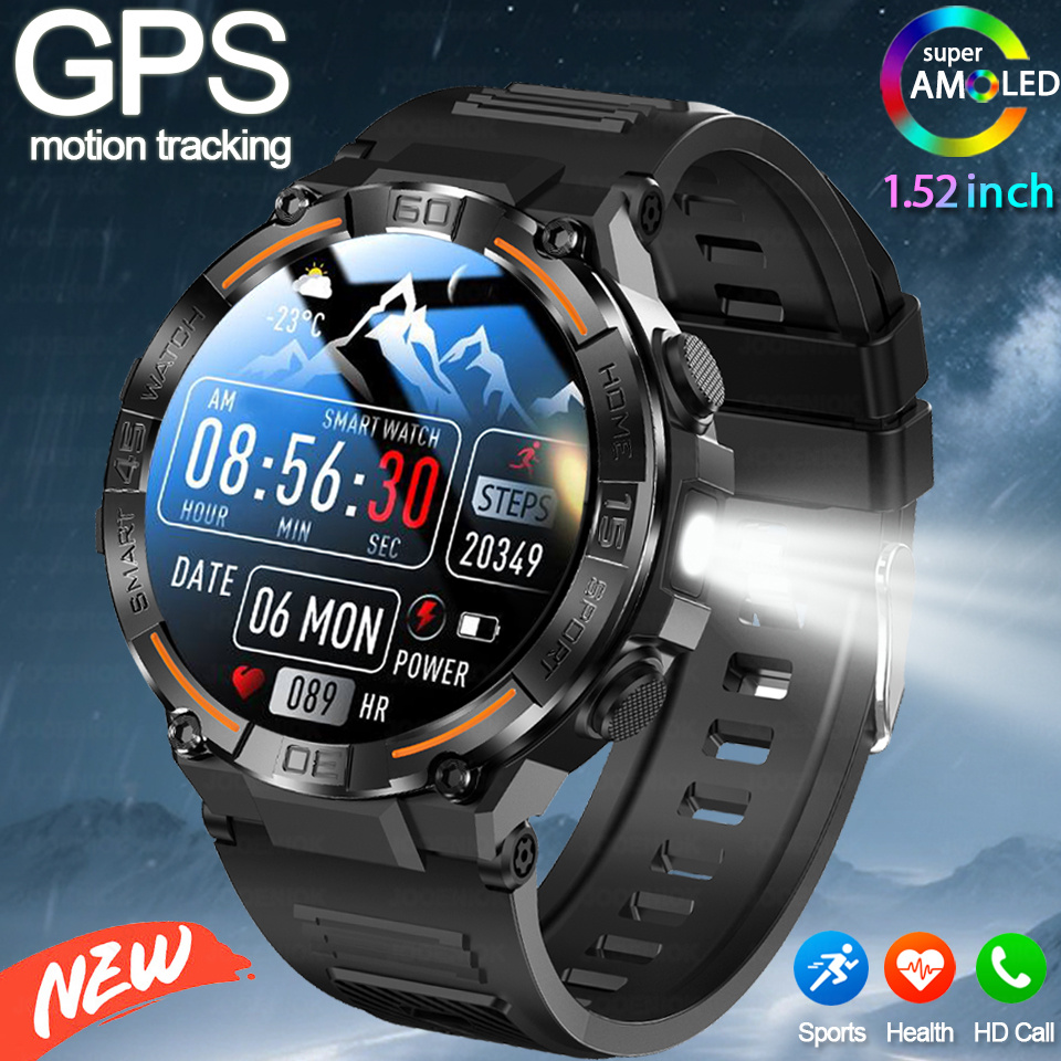 Gps Running Watch - 2026 New Military Outdoor Smart Watch