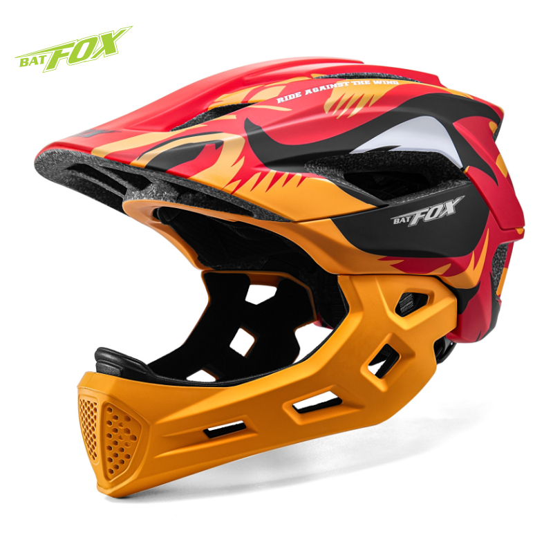 BATFOX Kids Full Face Bike Hel - Running Gear Kids review and price