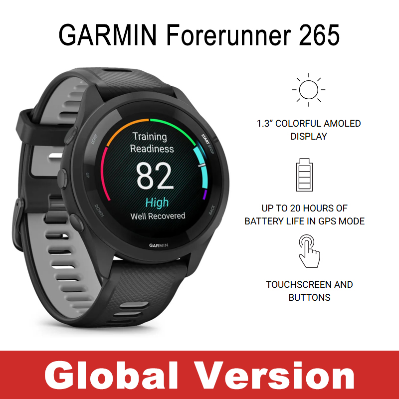 Garmin Forerunner 265 Running  - Gps Running Watch review and price