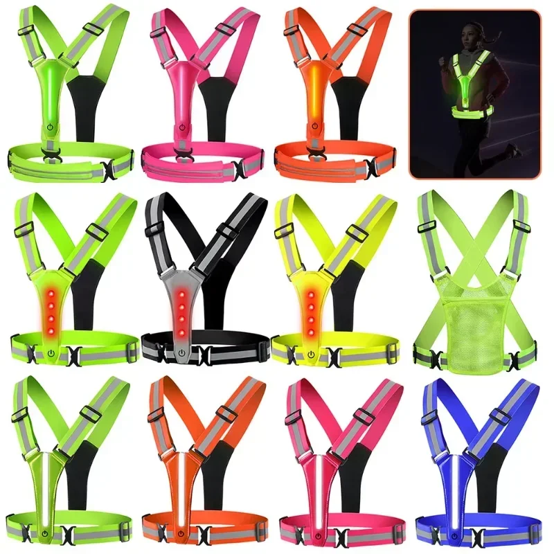 LED Reflective Vest Running Ge - Running Gear Night review and price