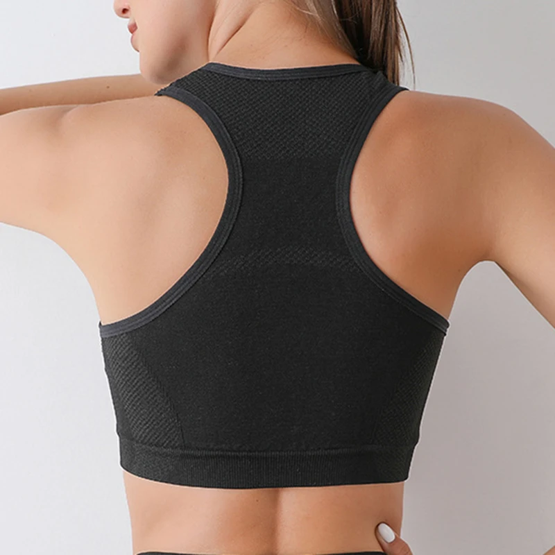 Women Sports Bra Top Push Up F - Running Gear Vest review and price