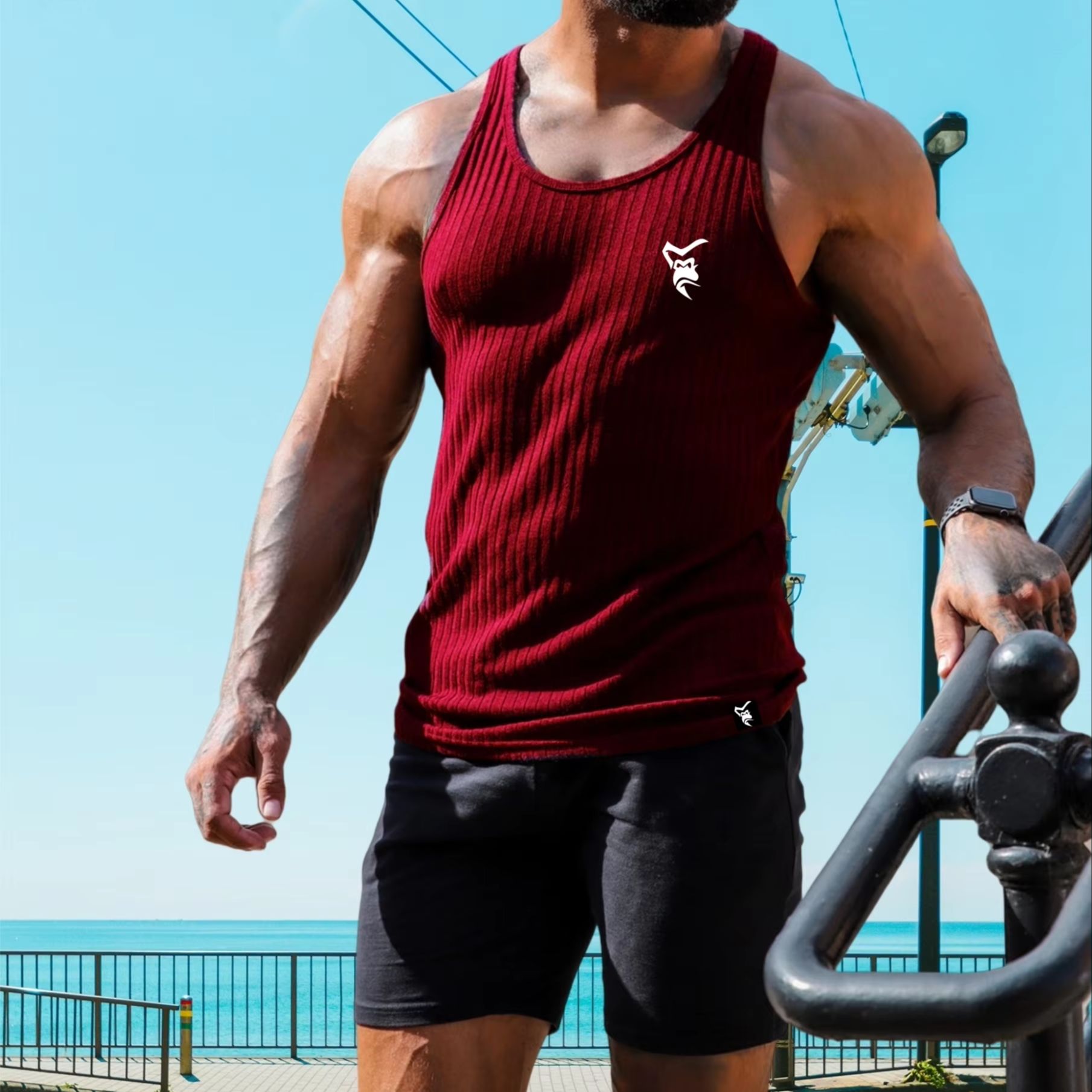 NEW Men's Quick Dry Running Ta - Running Gear Vest review and price