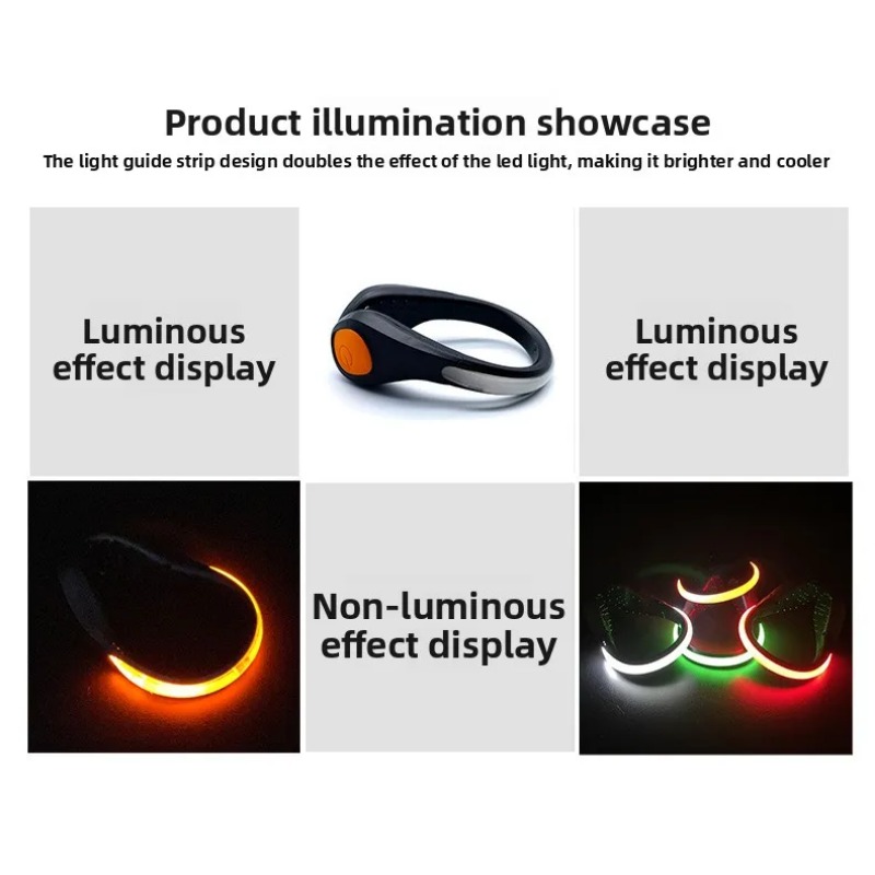 New Luminous Shoe Clip Light L - Running Gear Night review and price
