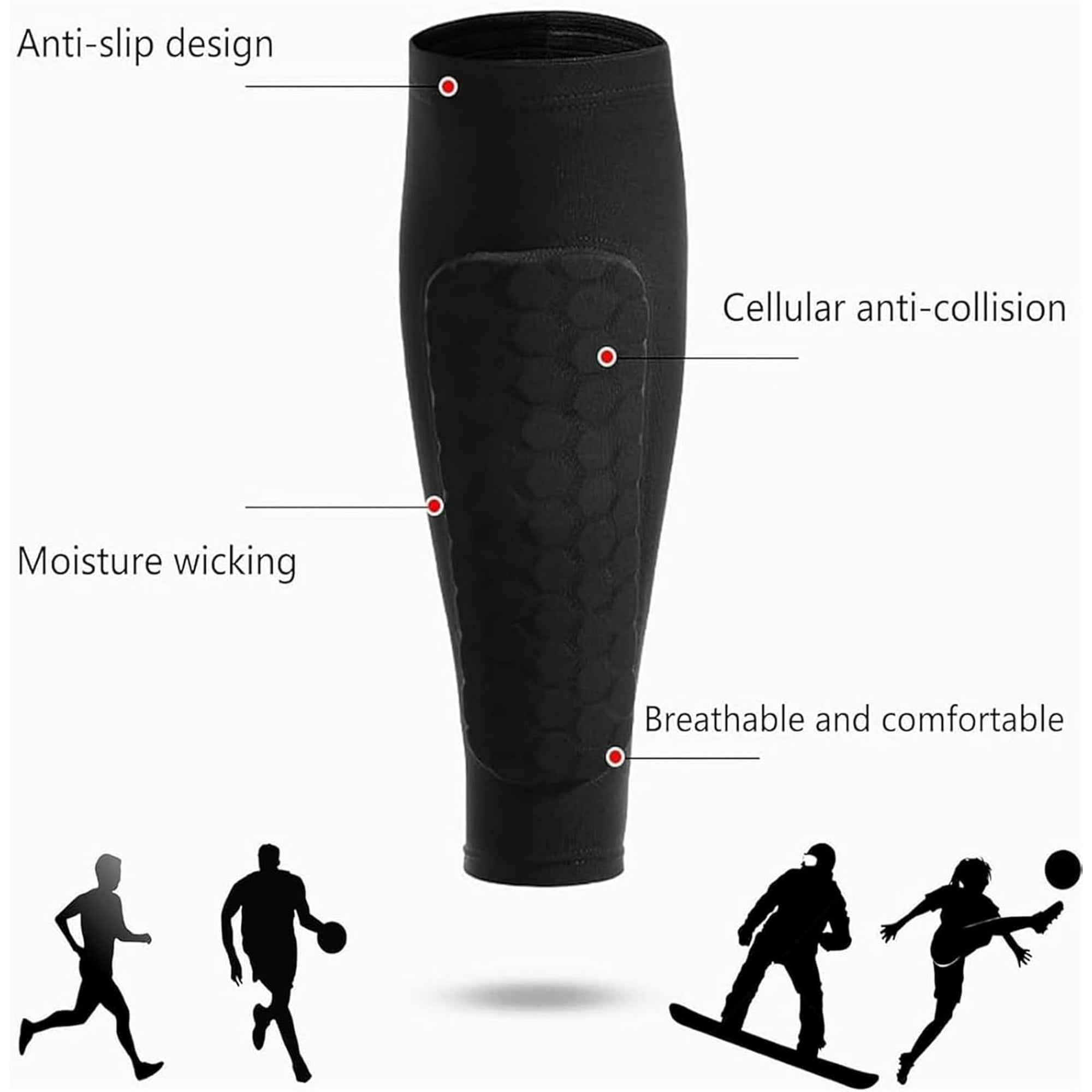 Soccer Shin Guards Shin Guard  - Compression Calf Sleeve review and price