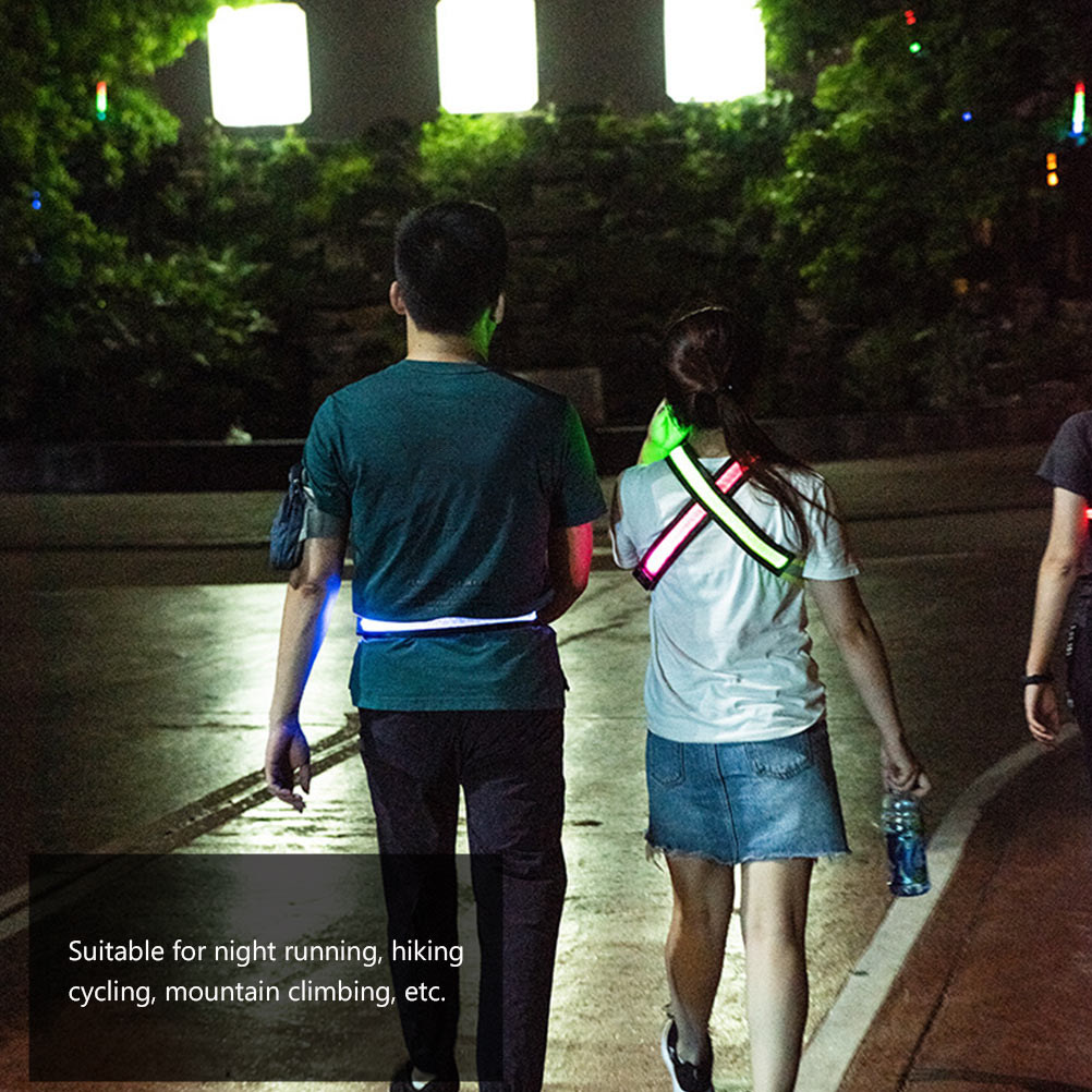 LED Rechargeable Reflective Be - Running Gear Green review and price
