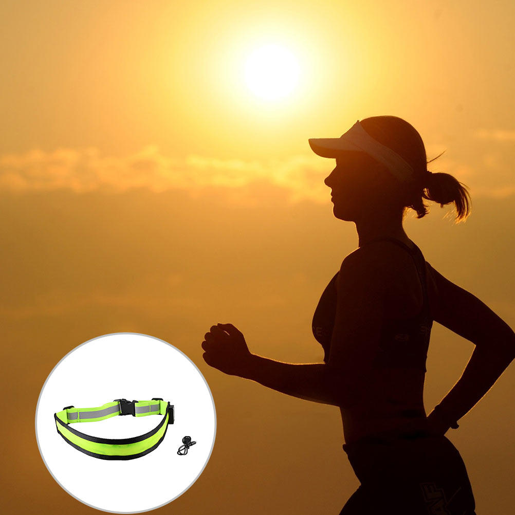 LED Rechargeable Reflective Be - Running Gear Green review and price
