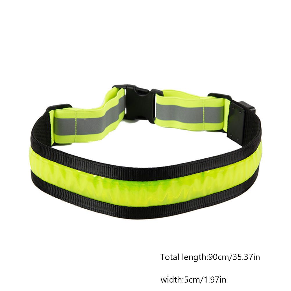 LED Rechargeable Reflective Be - Running Gear Green review and price