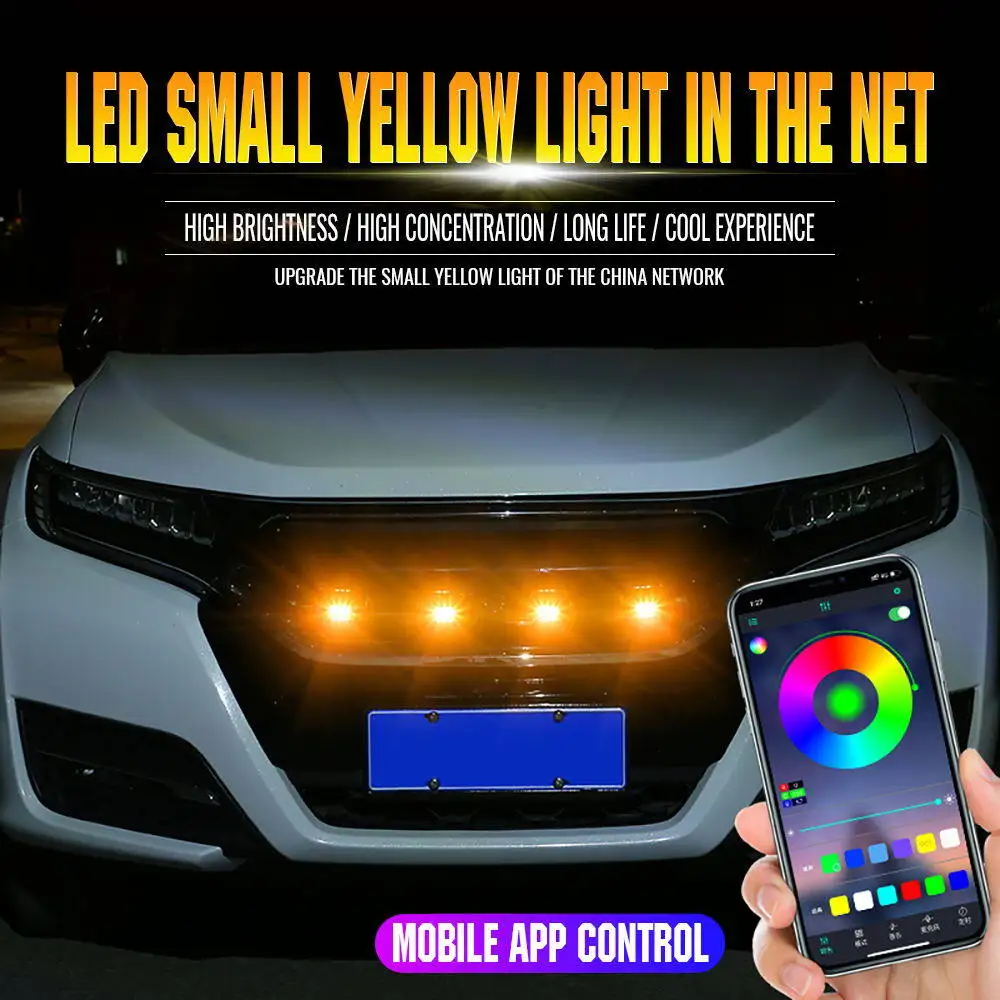 Led Car Front Grille Lighting  - Running Gear Accessories review and price
