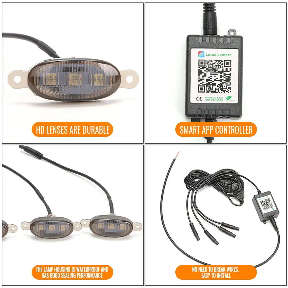 Led Car Front Grille Lighting  - Running Gear Accessories review and price