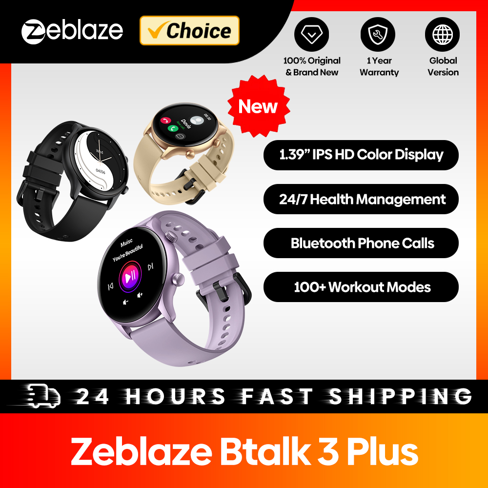 New Zeblaze Btalk 3 Plus Voice - Gps Running Watch review and price