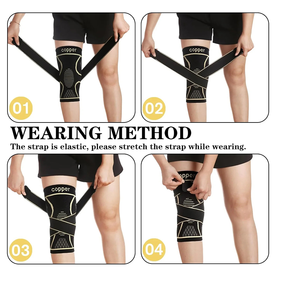 Copper Fiber Compression Knee  - Compression Calf Sleeve review and price