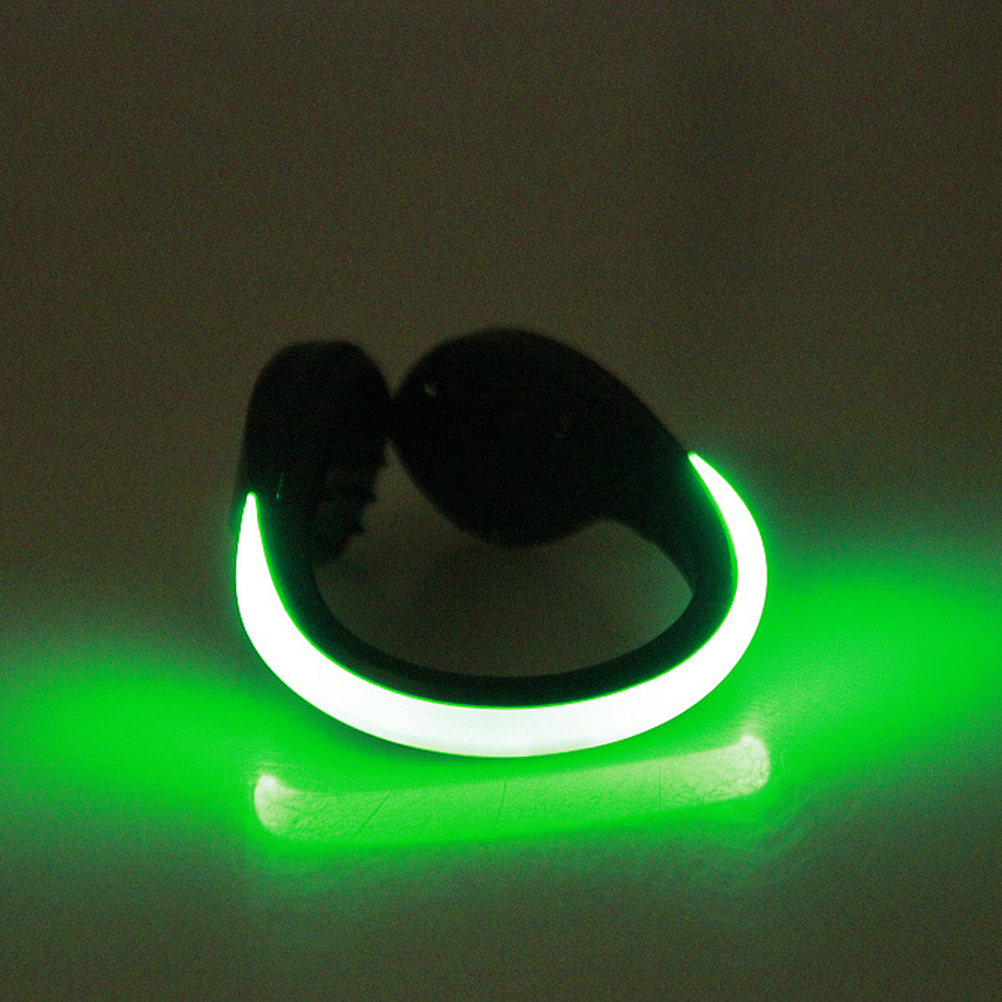 1Pcs LED Flash Shoe Clip Green - Running Gear Night review and price