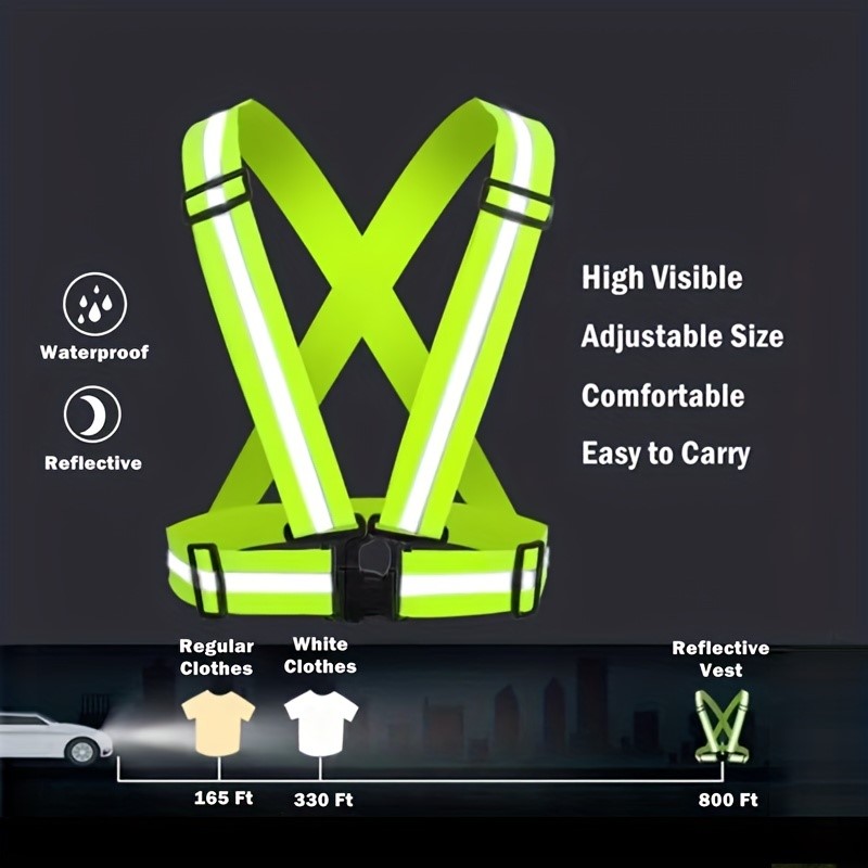High Visibility Reflective Saf - Running Gear Night review and price