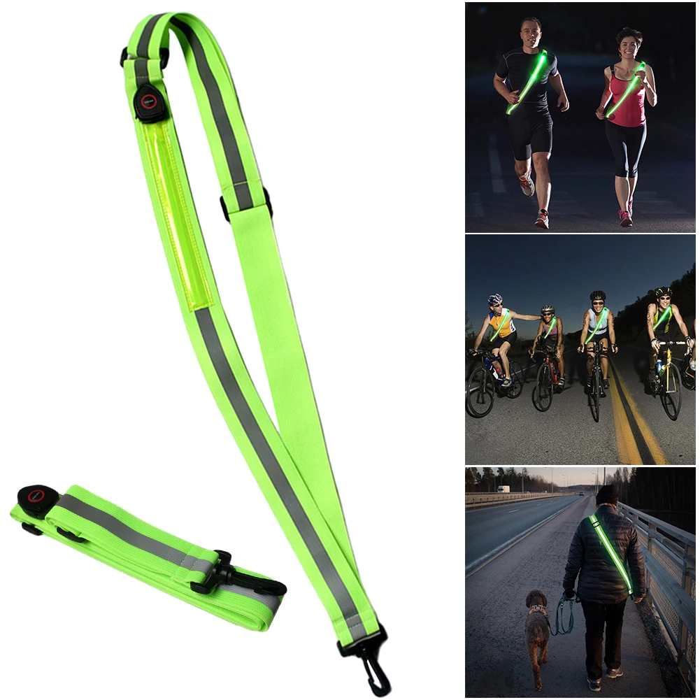 USB Rechargeable Cycling Refle - Running Gear Night review and price